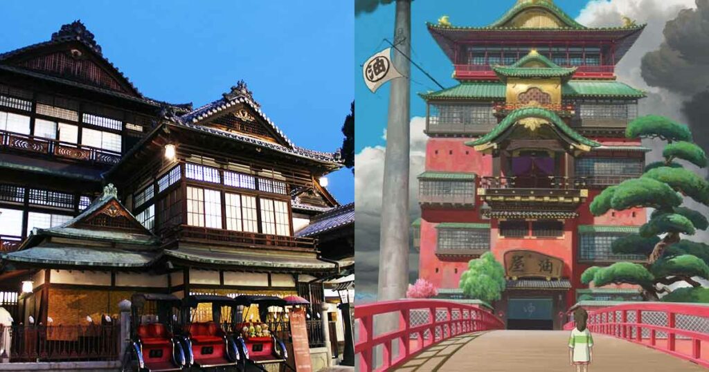 Das Badehaus in "Chihiros Reise ins Zauberland" wurde von mehreren Onsen inspiriert. Eines davon ist das Dogo Onsen (© Japanexperterna.se, CC BY-SA 3.0, via Wikimedia Commons).