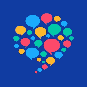 HelloTalk Sprachlern-App Logo