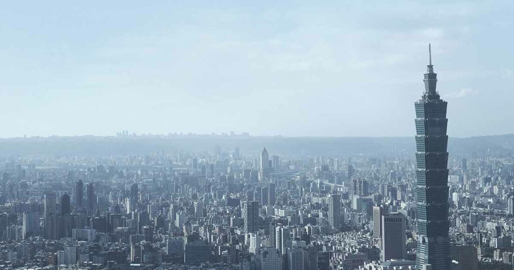 Der Taipei 101 in der Hauptstadt Taiwans ist zwar nicht mehr das höchste Gebäude der Welt, aber bietet immer noch einen einzigartigen Anblick.
